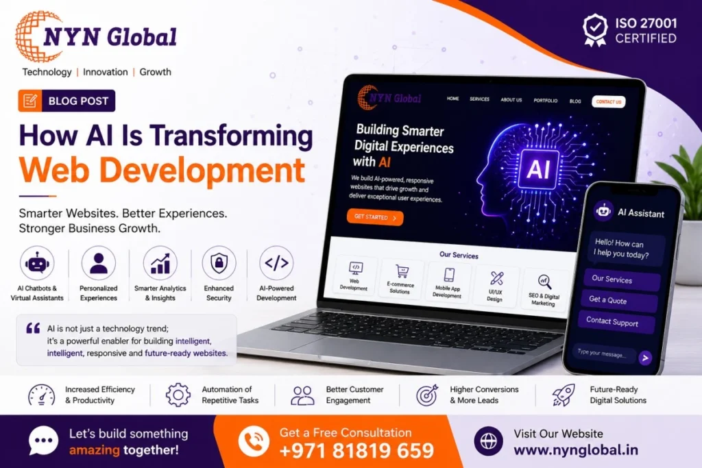 How AI Is Transforming Web Development: Trends, Benefits, and the Future of Websites