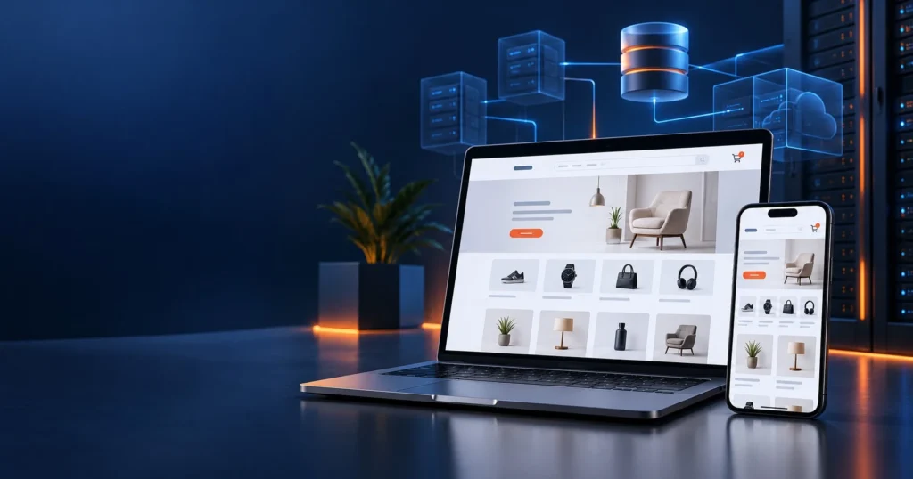 Laravel eCommerce Website Development for Shwet CRM